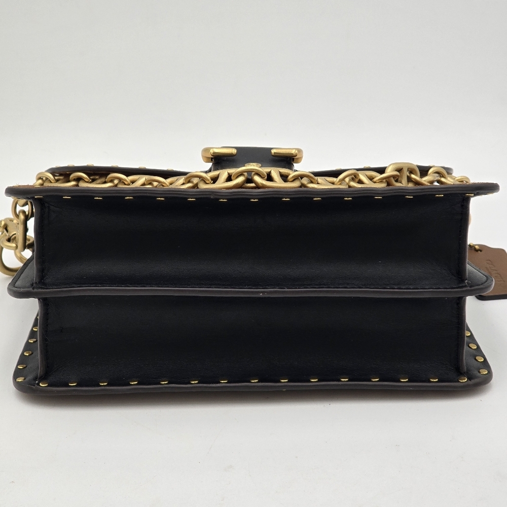 💥NWOT💥 Coach Beat Shoulder Bag In Colorblock With Rivets Leather Crossbody - Picture 4 of 16